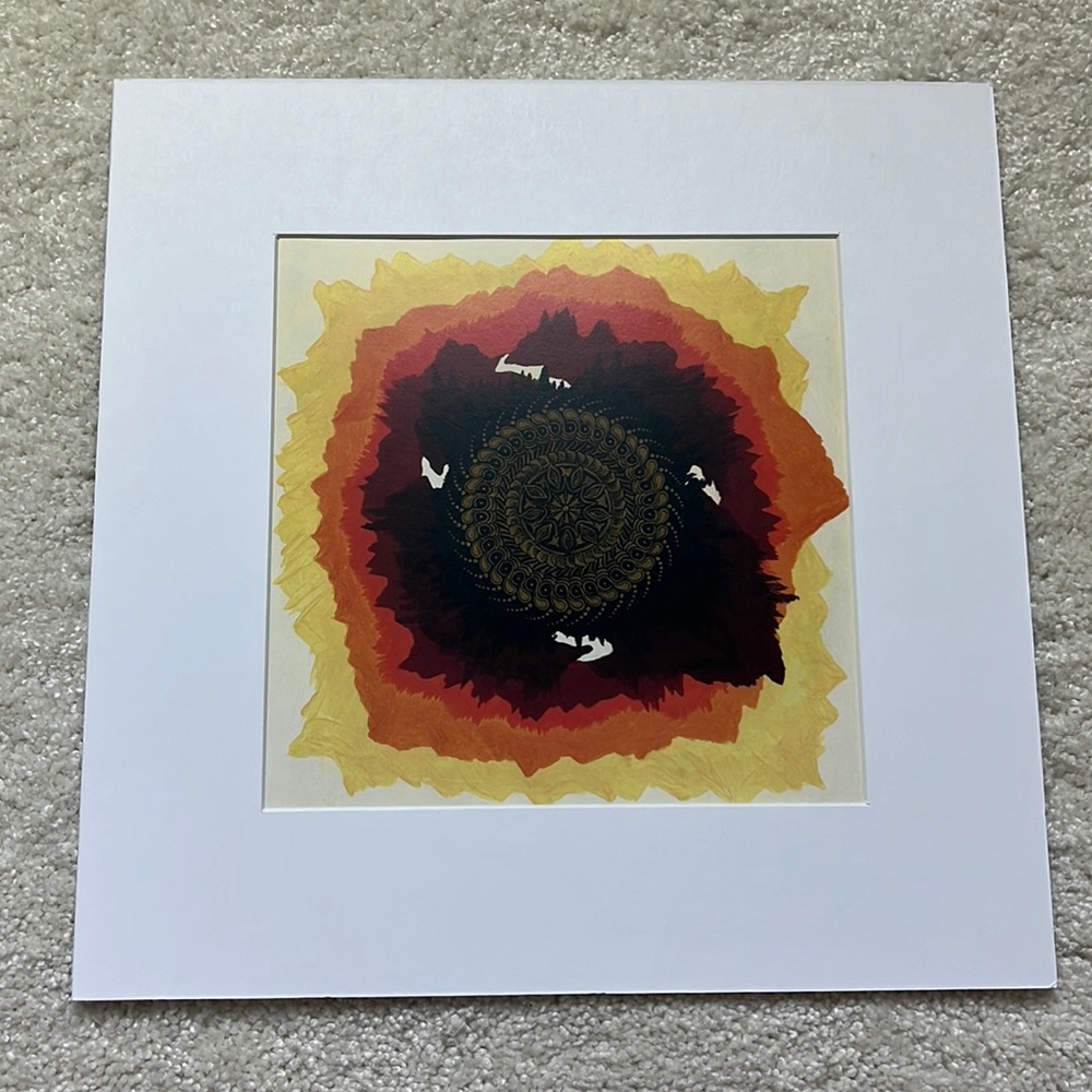 Geometric Nature Wall Art Print